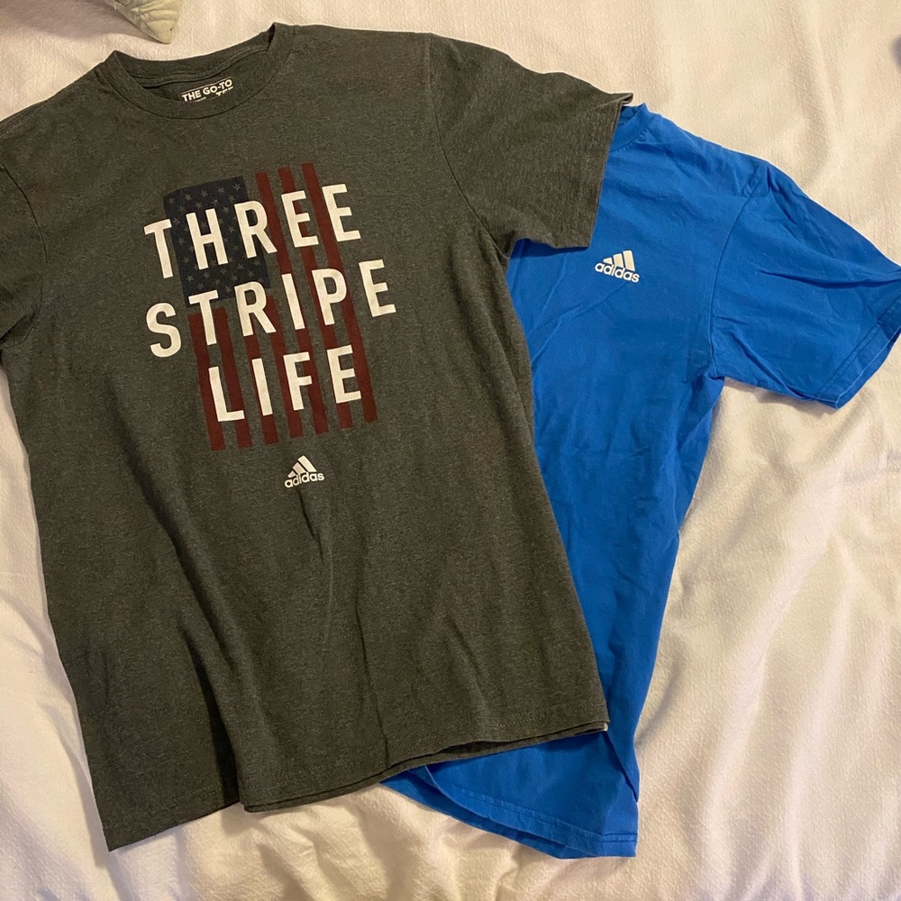 Adidas casual shirts (BUNDLED!)
